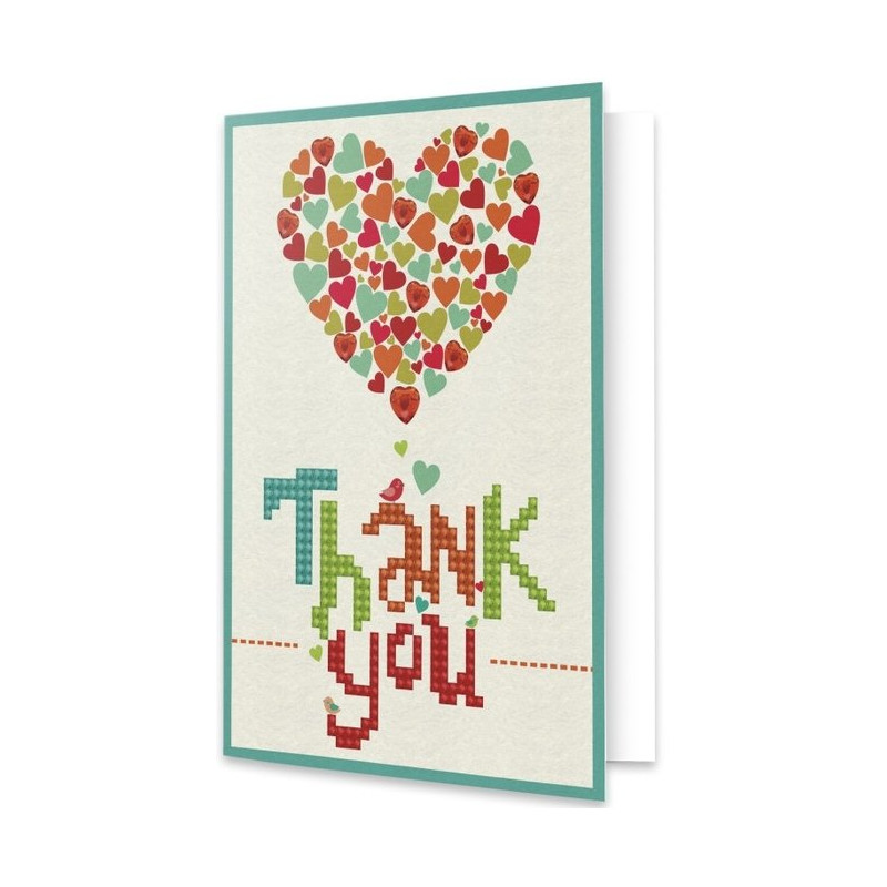 Dd Greeting Thank You Heart