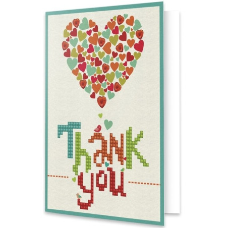 Dd Greeting Thank You Heart