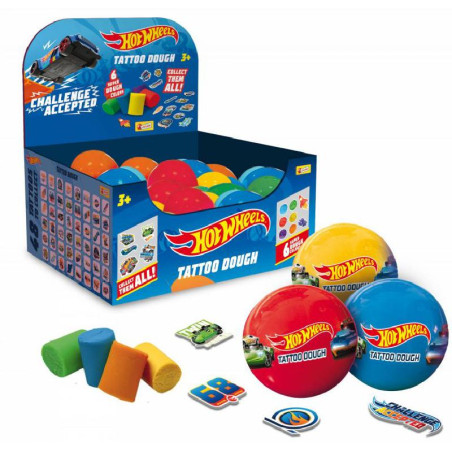 Hot Wheels Tattoo Dough Display