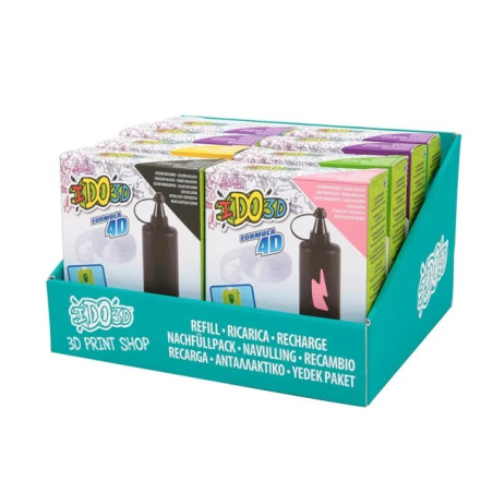 Ido3d 3d Print Creator Refill Cdu - 1 Inchiostro+1