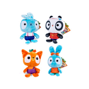 Brave Bunnies Peluche 25 Cm Ass.to In Vassoio