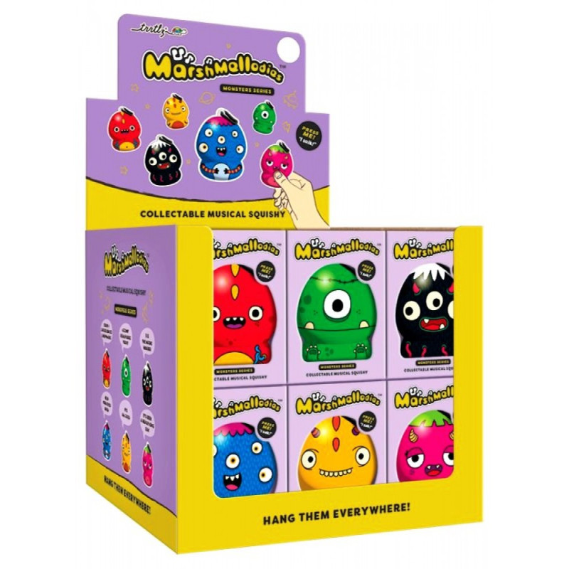 Marshmellodies Monsters In Display Da Banco