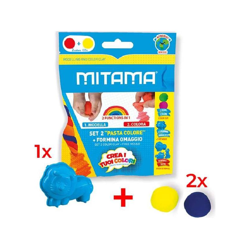 Mitama Model And Color Clay + 1 Formina