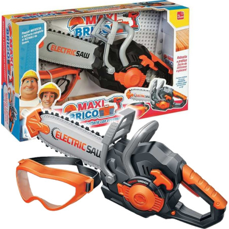 Motosega Maxi Brico B.o. Con Occhiali Lavoro