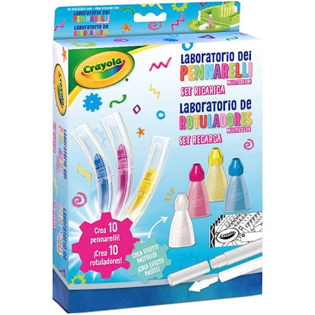 Set Ricarica Laboratorio Pennarelli Crayola