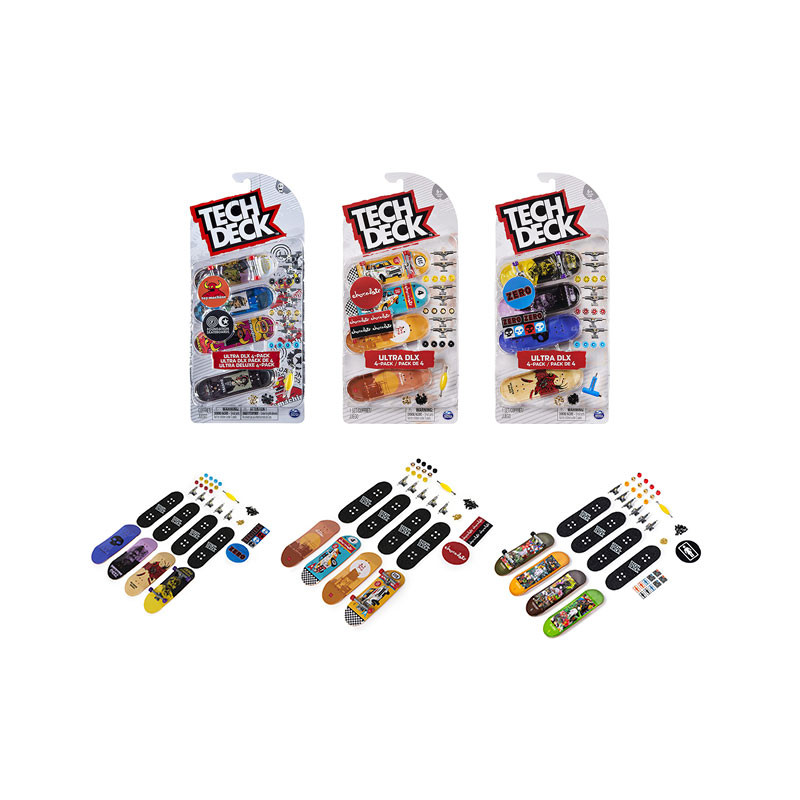 Tech Deck_pack Deluxe Da 4 Skate
