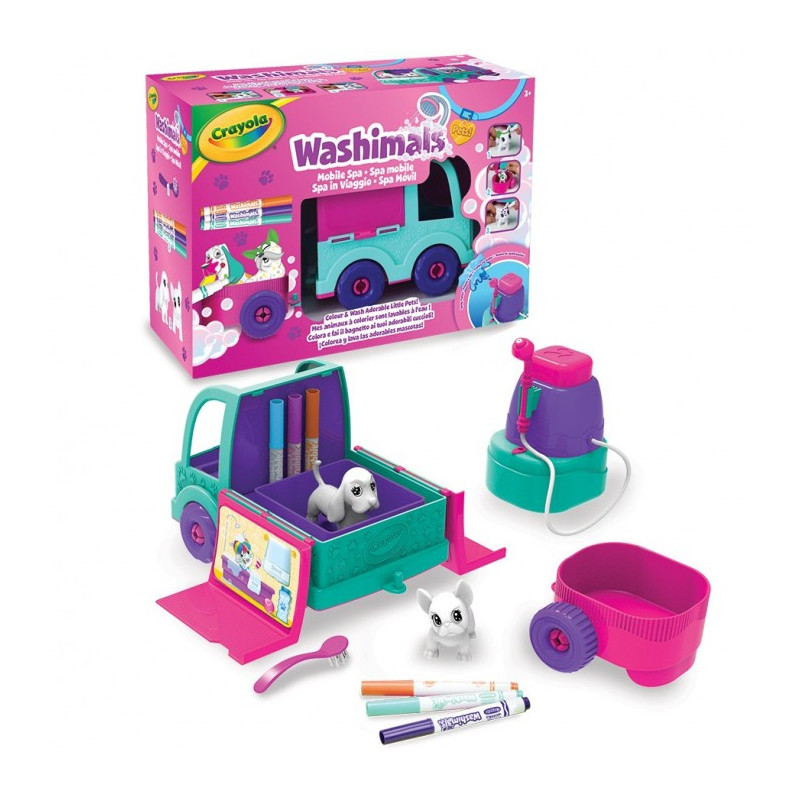 Washimals - Spa In Viaggio Crayola