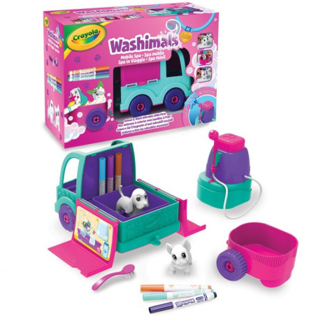 Washimals - Spa In Viaggio Crayola