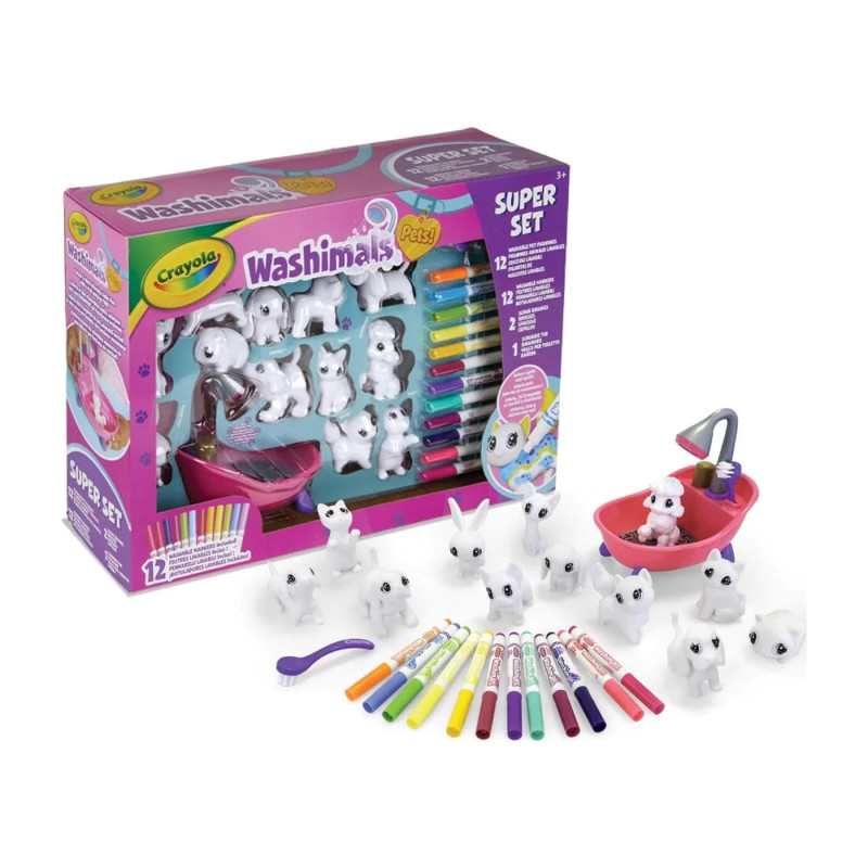 Washimals Super Set Crayola