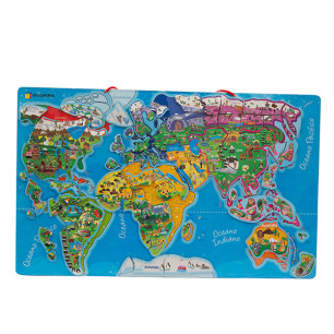 Aa Puzzle Magnetico Mondo