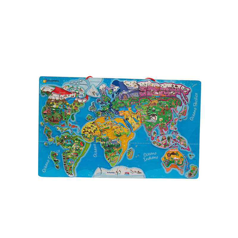 Aa Puzzle Magnetico Mondo
