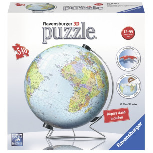 Globe 540p Puzzle 3d
