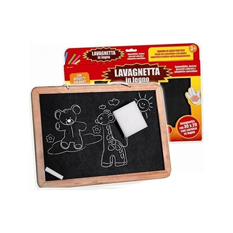 Lavagnetta Legno 34x24 Cm