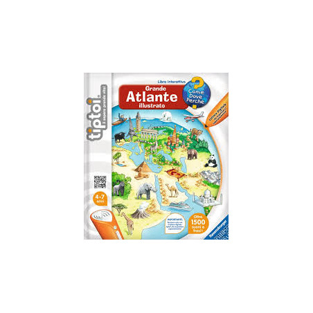 Libro Grande Atlante Illustrato