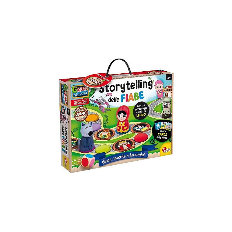 Montessori Legno Inventastorie Storytelling