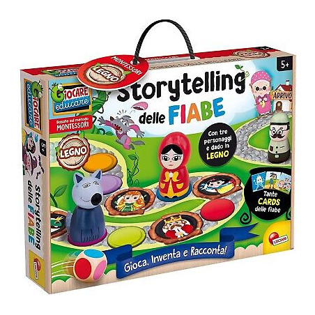 Montessori Legno Inventastorie Storytelling