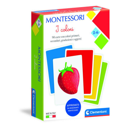Montessori: Carte Colori
