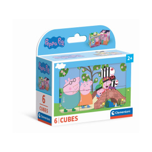 Peppa Pigl 6 cubi