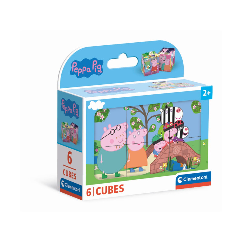 Peppa Pigl 6 cubi