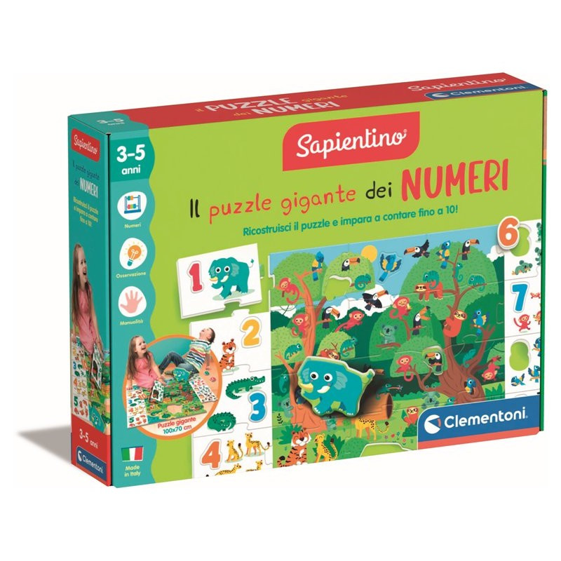 Puzzle Gigante Dei Numeri
