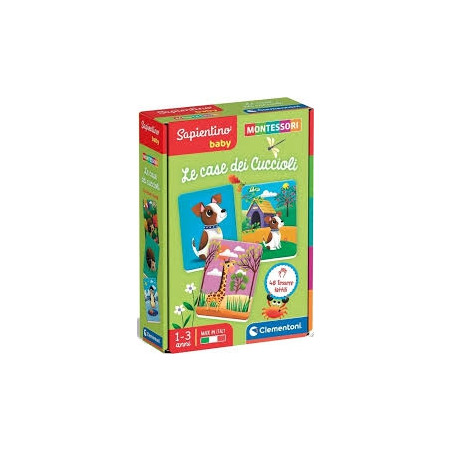 Sap Baby Montessori - Card Le Case Dei Cuccioli