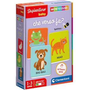Sapientino Baby Montessori - Card Che Ve