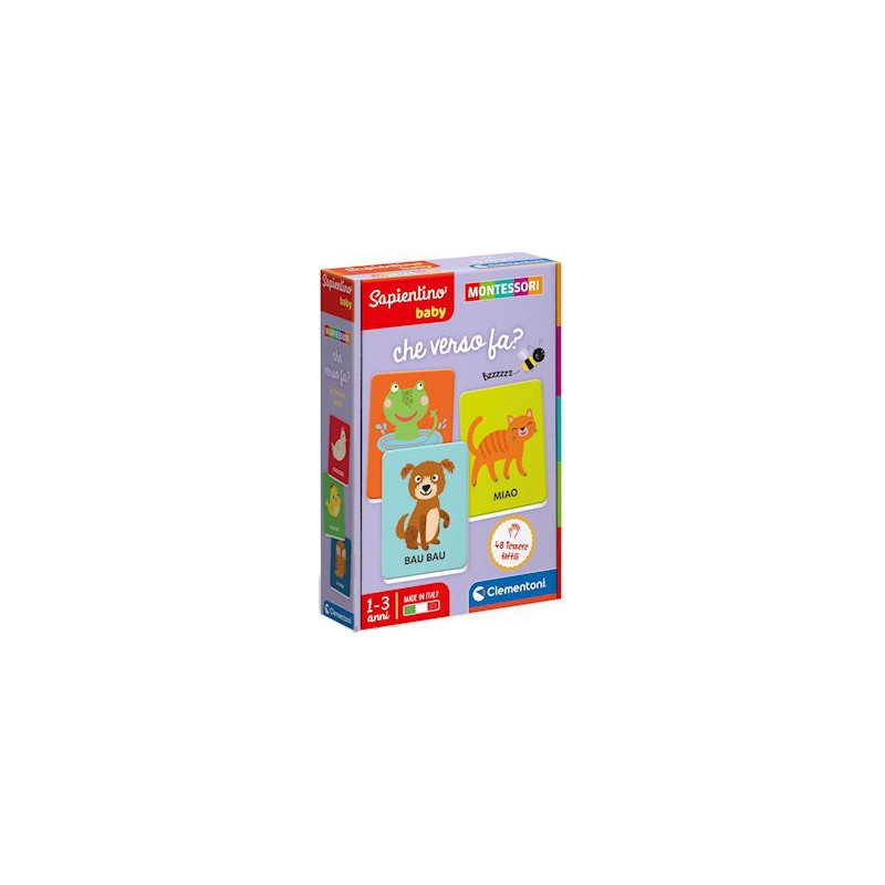 Sapientino Baby Montessori - Card Che Ve