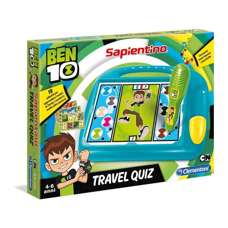 Sapientino Travel Quiz Ben 10