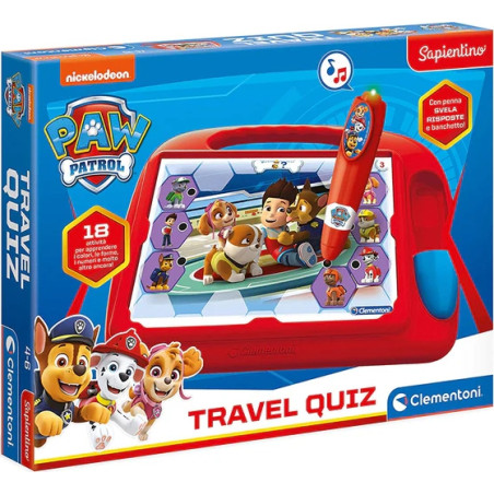 Sapientino Travel Quiz Paw Patrol