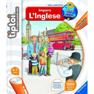 Tiptoi Libro Interattivo Imparo L'Inglese
