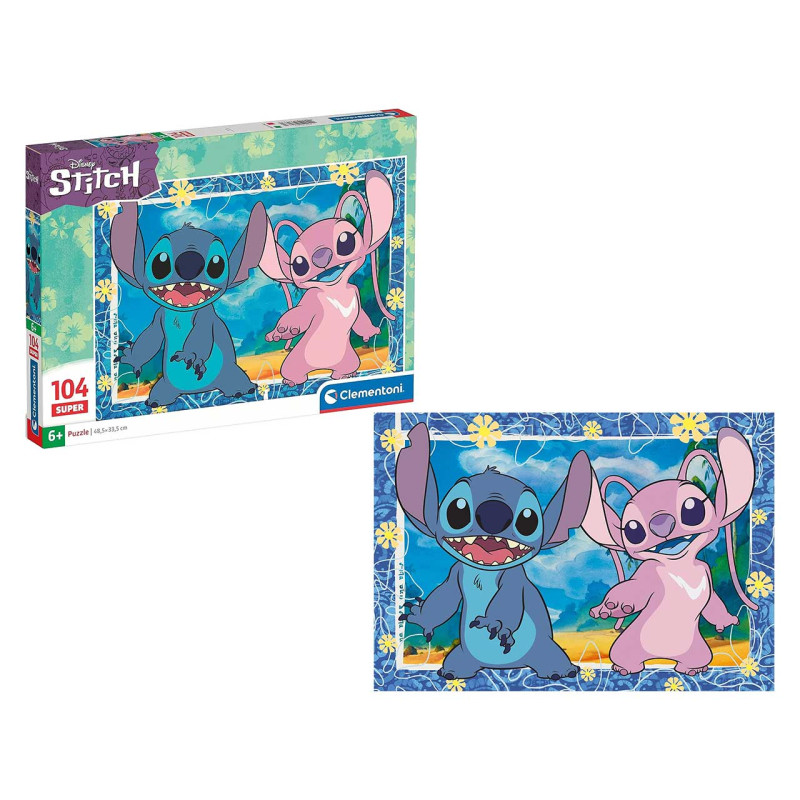 Puzzle 104 Super Disney Stitch -3-
