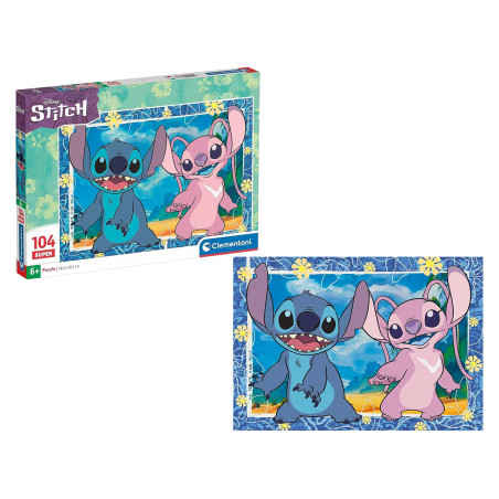Puzzle 104 Super Disney Stitch -3-