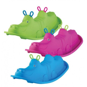 Dondolo Hippo Rocker 3 Posti Colori Assortiti