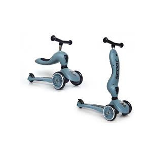 Highwaykick 1 - Trasformabile 2 In 1 Acciaio - Steel