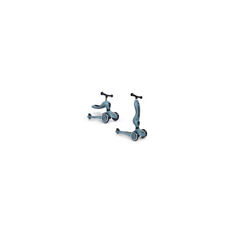 Highwaykick 1 - Trasformabile 2 In 1 Acciaio - Steel