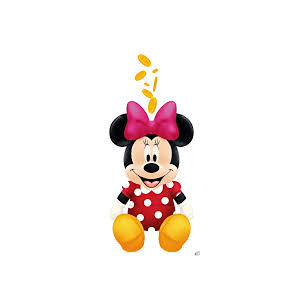 Minnie Coin Bank in Plush 20cm