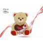 Orso Peluche Con Cuore 25 Cm