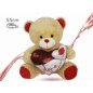 Orso Peluche Con Cuore 55 Cm
