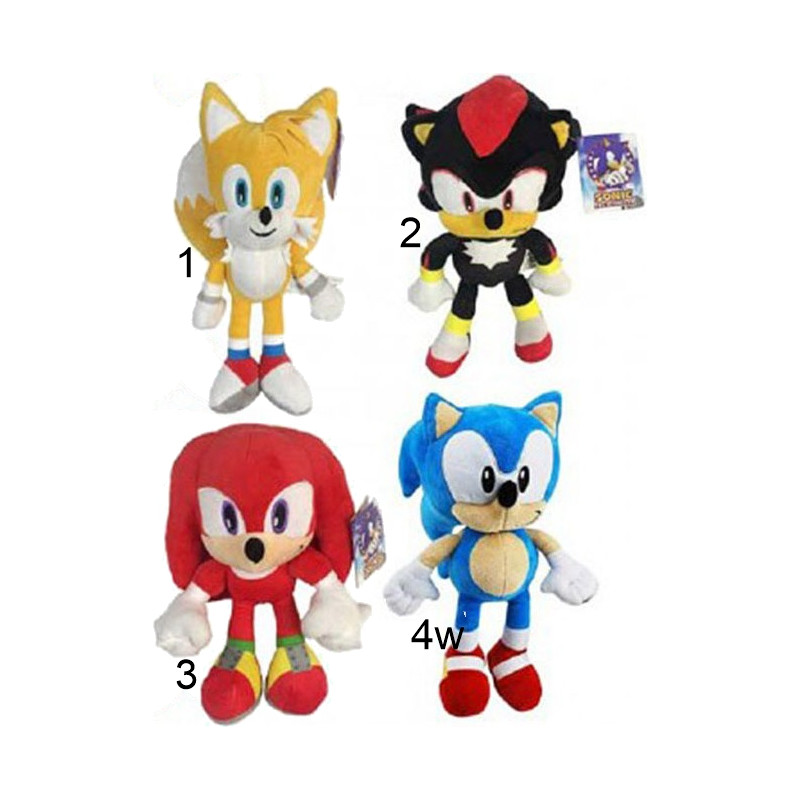 Sonic Peluche Con Amici 30cm Ass