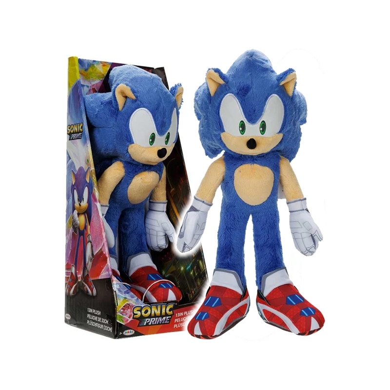 Sonic Prime 13" Sonic Plush Poly Bag