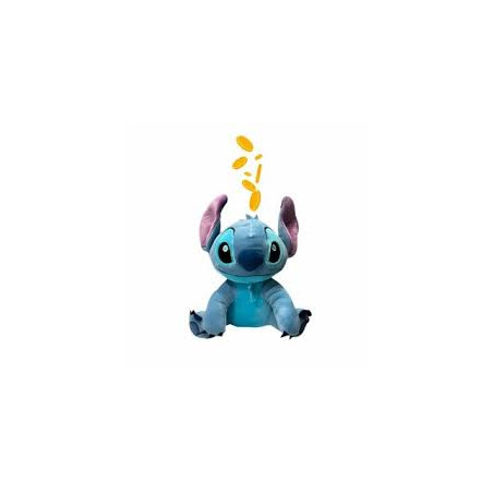 Stitch Coin Bank In Plush 20cm