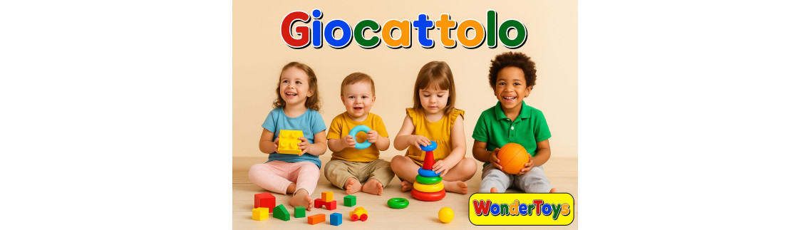 Giocattoli per bambini online | WonderToys giochi sicuri e divertenti